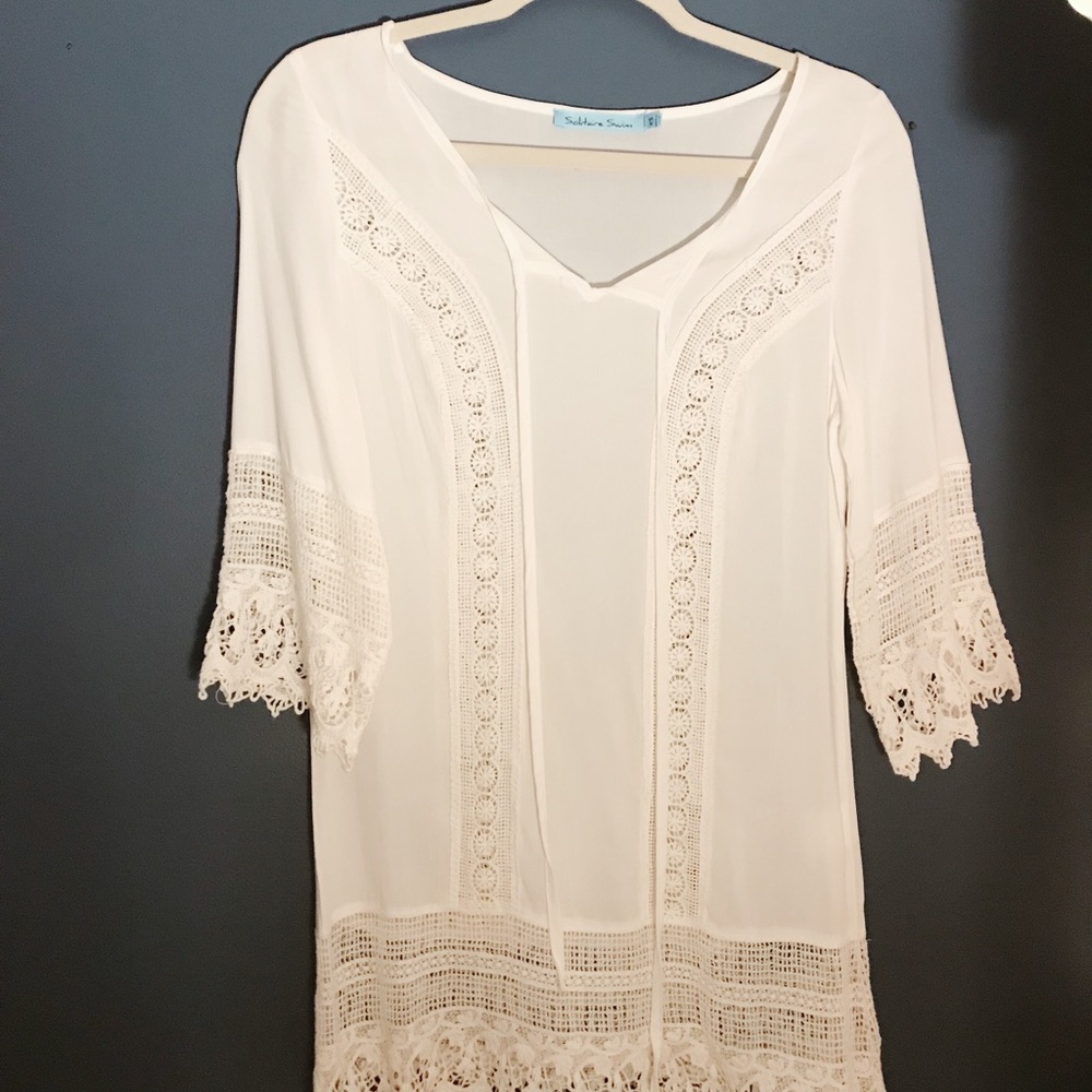 Lace Beach Cover Up